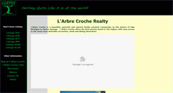 Desktop Screenshot of larbrecrocherealty.com